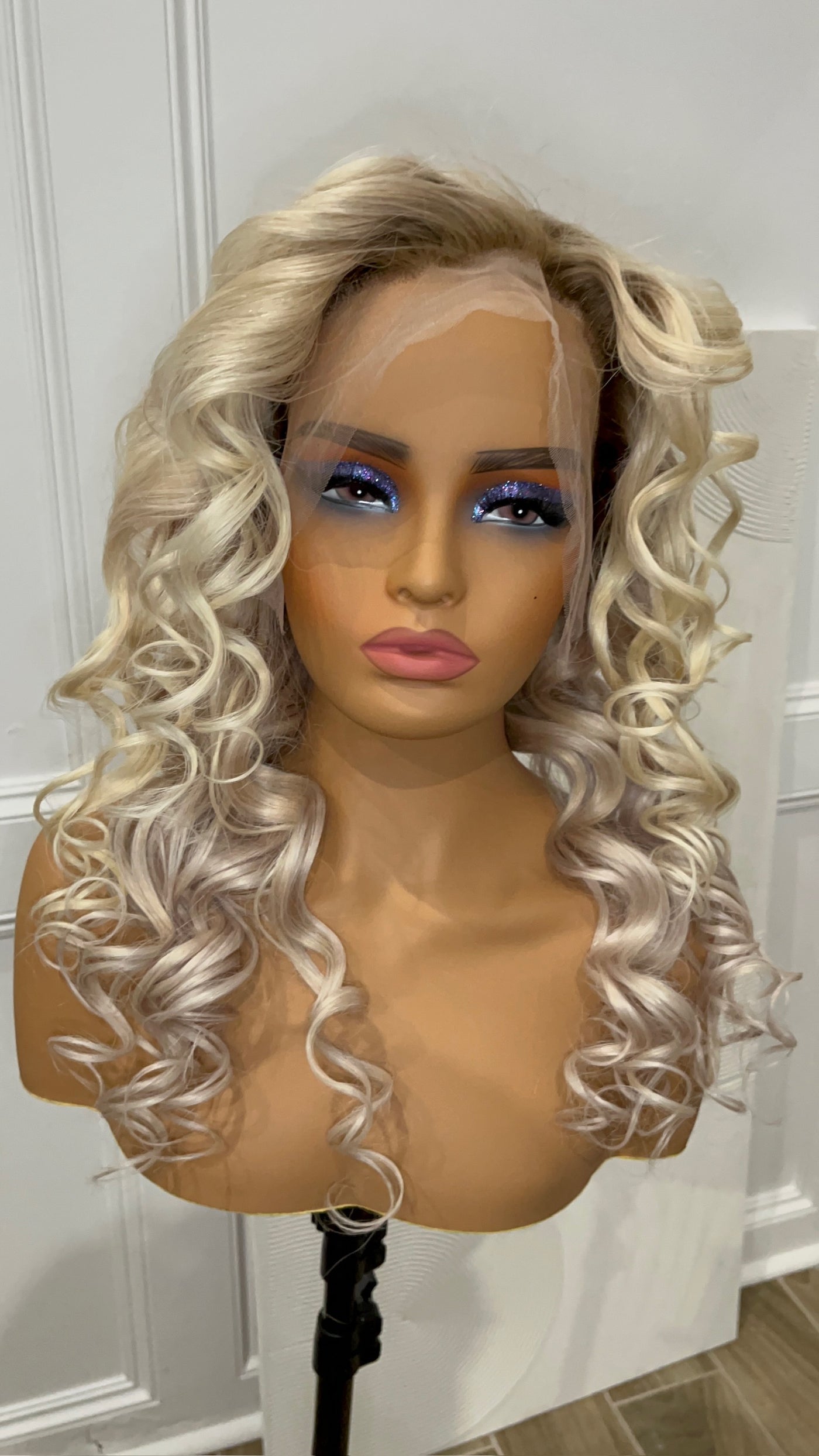 Custom Old Money Blonde Lace Front Wig