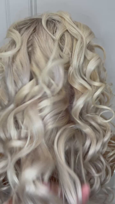 Custom Old Money Blonde Lace Front Wig